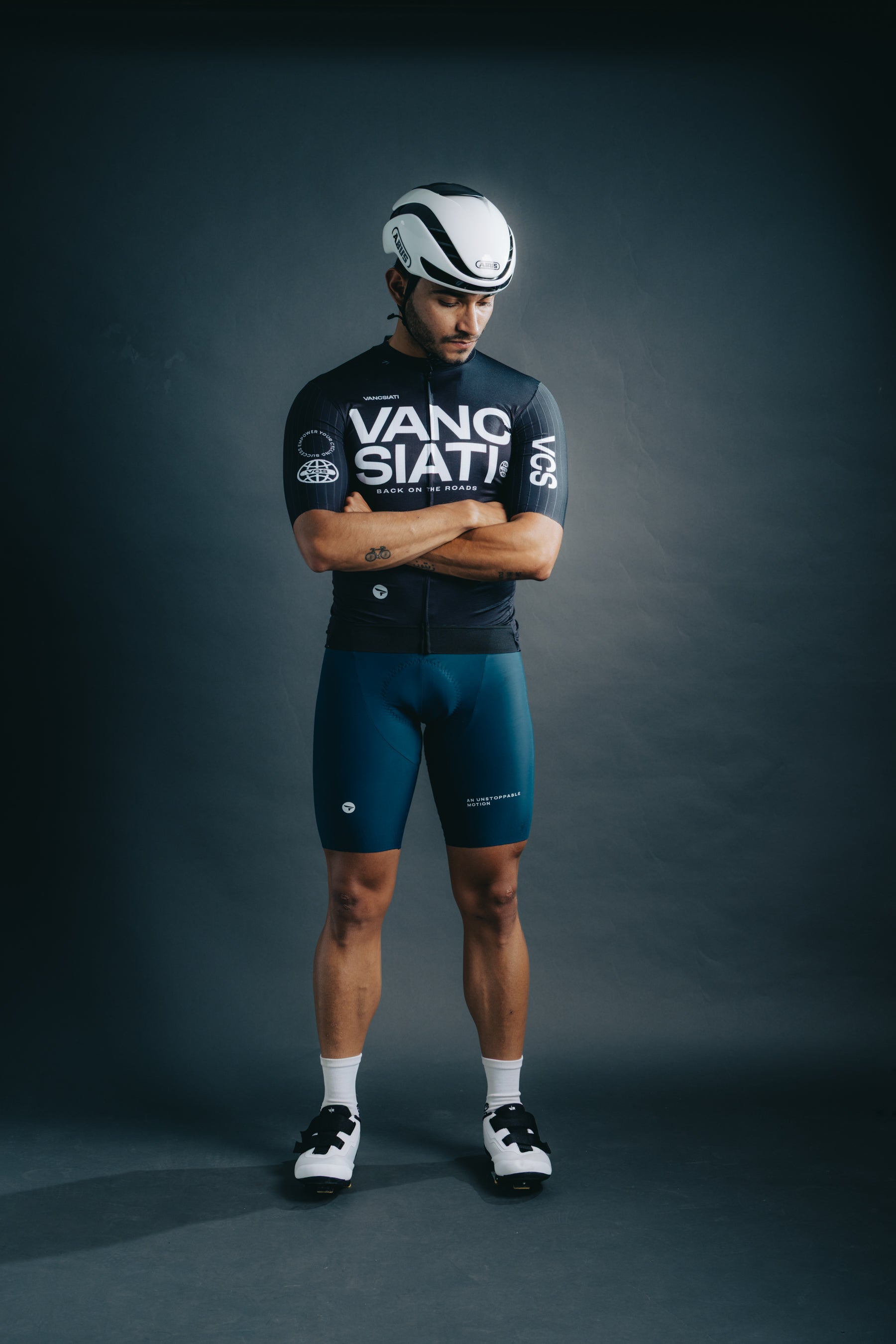 PRIME™ Bibshort 001 — Blue (Men)